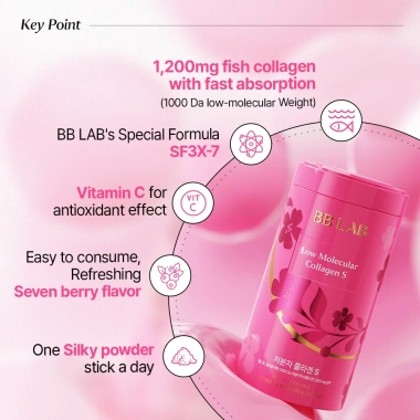 NUTRIONE BB LAB Collagen Phân Tử Nhỏ S Mini 10 Que Hộp Thiếc Giá 187.000đ