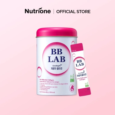 NUTRIONE BB LAB Halal Good Night Collagen 2g x 30 que - Ngủ ngon, da mịn, 1 hộp