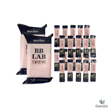 Nutrione Que bột BB LAB Collagen 1.500 hương lựu 30/60/90 - Collagen Pháp, Vitamin C, Axit Hyaluronic - Giá giảm 320.553₫