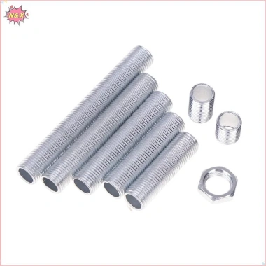 N&X 10 Cái M10 Ống Răng – Ống Vít Đai, Ốc Mũ Đèn, Mạ Kẽm, Cố Định – Giá 29.810₫ 5