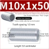 N&X 10 Cái M10 Ống Răng – Ống Vít Đai, Ốc Mũ Đèn, Mạ Kẽm, Cố Định – Giá 29.810₫ 10