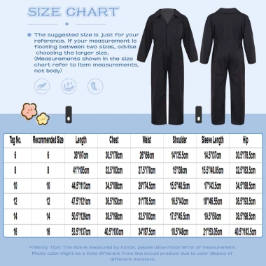 Nyeemya Coverall Trẻ Em Bé Trai Dài Tay Cổ Vòng, Dây Kéo, Đóng Cửa Trước, Màu Trơn – Giá ưu đãi 434.160₫