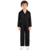 Nyeemya Coverall Trẻ Em Bé Trai Dài Tay Cổ Vòng, Dây Kéo, Đóng Cửa Trước, Màu Trơn – Giá ưu đãi 434.160₫ 4