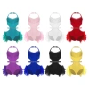 Nyeemya Đầm Latin Khiêu Vũ Bé Gái Dây Không Tay Cutout Lấp Lánh Kim Cương Bodice