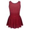 Nyeemya Đầm Leotard Bé Gái Lấp Lánh Kim Cương Tulle Giả Mặt Sau Trượt Băng Con Lăn 356.400₫ 8