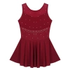 Nyeemya Đầm Leotard Bé Gái Lấp Lánh Kim Cương Tulle Giả Mặt Sau Trượt Băng Con Lăn 356.400₫ 9