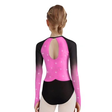 Nyeemya Leotard Trẻ Em Bé Gái Thể Dục Vũ Trang Cổ Tròn Sheer Lưới Tay Dài Khóa Lưng Kim Cương Sáng Bóng - Giá ưu đãi 443.880 VND 10 Nyeemya Leotard Trẻ Em Bé Gái Thể Dục Vũ Trang Cổ Tròn Sheer Lưới Tay Dài Khóa Lưng Kim Cương Sáng Bóng - Giá ưu đãi 443.880 VND 10
