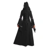 Nyeemya Nữ Thời Trung Cổ Đầm Cổ Vuông Tay Dài Gothic Phù Thủy – Victoria Cung Điện, Mũ Trùm Đầu, Ren-up, Giá giảm 886k 7