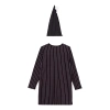 Nyeemya Pyjama 2 Miếng Trẻ Em Bé Trai Váy Ngủ Pompom Mũ Dài Tay Điều Chỉnh Giấc Ngủ 9