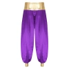 Nyeemya Quần Harem Nam S-4XL Ma Thuật Kim Loại Sáng Bóng Đèn Lồng - 251.640₫ 5