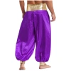 Nyeemya Quần Harem Nam S-4XL Ma Thuật Kim Loại Sáng Bóng Đèn Lồng - 251.640₫ 6