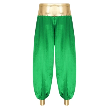 Nyeemya Quần Harem Nam S-4XL Ma Thuật Kim Loại Sáng Bóng Đèn Lồng - 251.640₫ 9