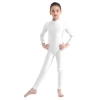 Nyeemya S-5XL Leotard Bé Gái Tay Dài Dây Kéo Múa Ba Lê Unitard Giá 331.560 VND 9