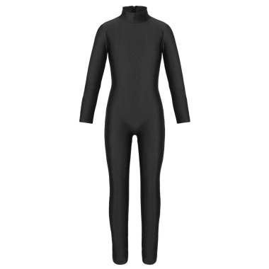 Nyeemya S-5XL Leotard Bé Gái Tay Dài Dây Kéo Múa Ba Lê Unitard Giá 331.560 VND 10