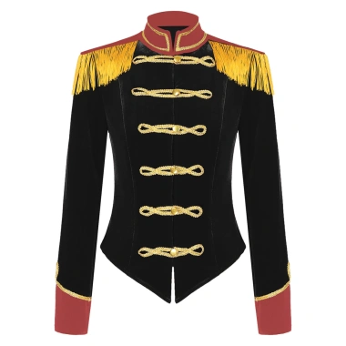 Nyeemya Trang Phục Nữ Xiếc Ringmaster Halloween Áo Khoác Cổ Viền Vai Ban Nhung 707.400₫