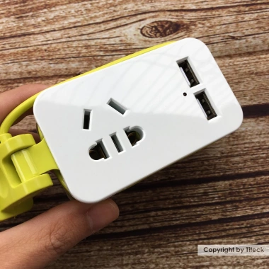 Ổ cắm 2 cổng USB thông minh - Sạc nhanh, tiết kiệm không gian, giá chỉ 95.000đ 3