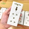 Ổ cắm 3 cửa E15N nắp che an toàn, chịu nhiệt, chống cháy Linh Kiện Quỳnh Diễn 6