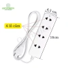 Ổ Cắm 4 Cửa 1.200W 4B5 - Thiết Kế Gọn Gàng, An Toàn, Tiện Dụng - Linh Kiện Quỳnh Diễn 3
