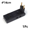 Ổ cắm chuyển đổi EU đa chức năng 1 to 4 xoay được, di động du lịch, mở rộng sạc 10