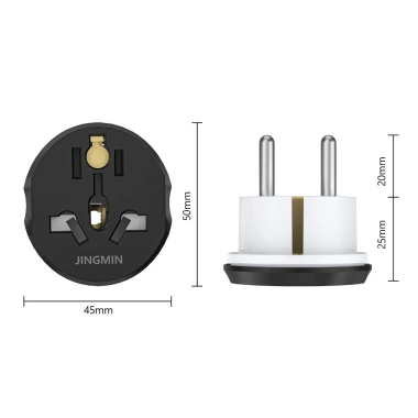 Ổ cắm đa năng ANRMESUN 2.400W – Chống nổ, lõi đồng cao cấp, chuẩn châu Âu, giá 40k