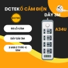 Ổ cắm DCTEK A33 A34 A35 đa năng 2 USB + Type‑C, dây dài 3m, tiện lợi cho gia đình, giá chỉ 186.000₫ 3