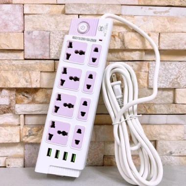 Ổ Cắm Điện CYX 218U/228U/238U 2.500W, tích hợp USB, nhiều lỗ cắm, giá 129.000₫