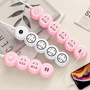 Ổ cắm điện đa năng chống giật, kèm USB & công tắc nguồn – Giá ưu đãi 99.000₫