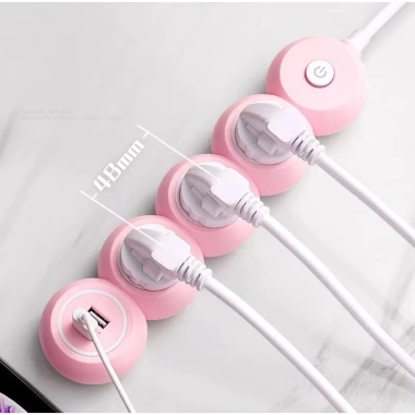 Ổ cắm điện đa năng chống giật, kèm USB & công tắc nguồn – Giá ưu đãi 99.000₫