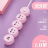 Ổ cắm điện đa năng chống giật, kèm USB & công tắc nguồn – Giá ưu đãi 99.000₫ 9