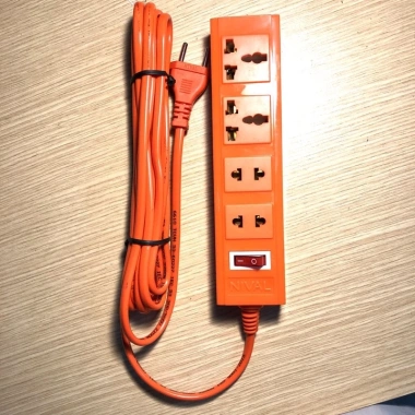 Ổ cắm điện kéo dài Nival 4m 3 chấu chống cháy PC 2.200W chịu tải cao - Giá chỉ 85.000₫ Ổ cắm điện kéo dài Nival 4m 3 chấu chống cháy PC 2.200W chịu tải cao - Giá chỉ 85.000₫