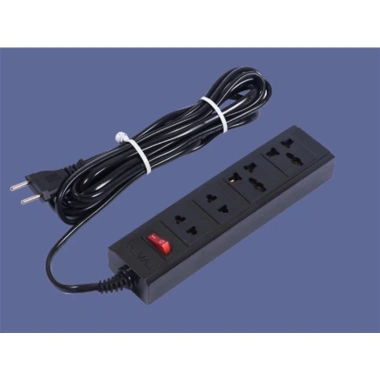 Ổ cắm điện kéo dài Nival 4m 3 chấu chống cháy PC 2.200W chịu tải cao - Giá chỉ 85.000₫