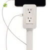 Ổ cắm điện mở rộng 2 ổ 180° xoay, kéo dài dây, tiện lợi, chỉ 279.361₫