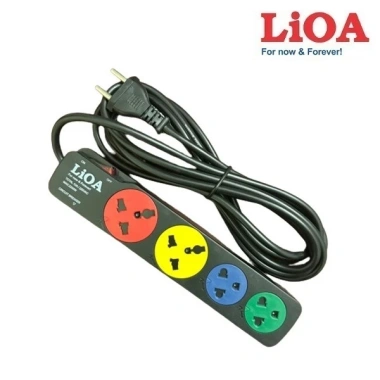 Ổ Cắm Kéo Dài Lioa Đa Dạng 4TN3-8D52N - Giá ưu đãi 68.000₫, Tiết kiệm không gian 4