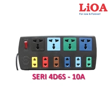 Ổ Cắm Kéo Dài Lioa Đa Dạng 4TN3-8D52N - Giá ưu đãi 68.000₫, Tiết kiệm không gian 6