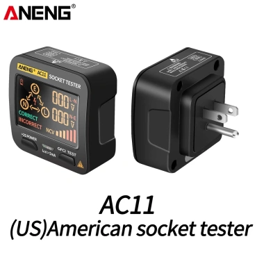 Ổ Cắm Kiểm Tra Điện Áp Thông Minh AC11 Đa Chuẩn US/UK/EU/AU - Giá Ưu Đãi 273.900₫ 8