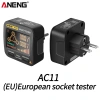 Ổ Cắm Kiểm Tra Điện Áp Thông Minh AC11 Đa Chuẩn US/UK/EU/AU - Giá Ưu Đãi 273.900₫ 10