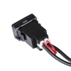 Ổ cắm sạc ô tô 23x36mm PD+QC3.0, sạc nhanh cho Honda Accord, Civic, CR-V, HR-V 3