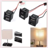 Ổ cắm sạc USB nữ hai lớp JRP Type-C đa năng kèm đầu nối cáp, giảm giá 22% còn 52.140₫ 2
