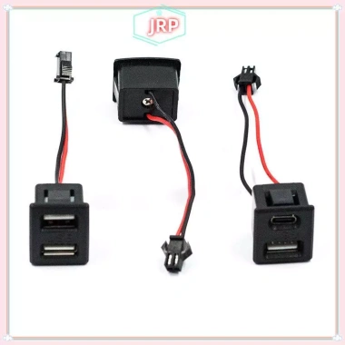 Ổ cắm sạc USB nữ hai lớp JRP Type-C đa năng kèm đầu nối cáp, giảm giá 22% còn 52.140₫