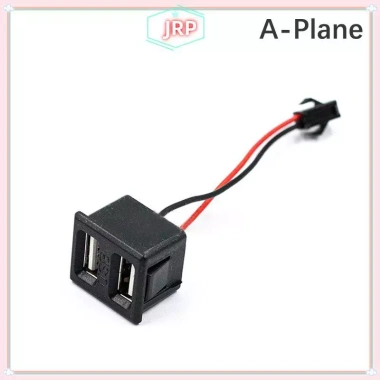 Ổ cắm sạc USB nữ hai lớp JRP Type-C đa năng kèm đầu nối cáp, giảm giá 22% còn 52.140₫