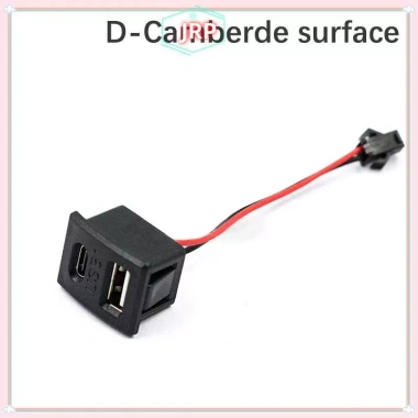 Ổ cắm sạc USB nữ hai lớp JRP Type-C đa năng kèm đầu nối cáp, giảm giá 22% còn 52.140₫ 9 Ổ cắm sạc USB nữ hai lớp JRP Type-C đa năng kèm đầu nối cáp, giảm giá 22% còn 52.140₫ 9