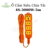 Ổ Cắm Siêu Chịu Tải 4S-3.000W 5m - Giá ưu đãi 268.500₫ Linh Kiện Quỳnh Diễn