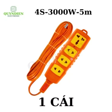 Ổ Cắm Siêu Chịu Tải 4S-3.000W 5m - Giá ưu đãi 268.500₫ Linh Kiện Quỳnh Diễn 9