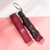 Ô cầm tay HINAKY B406 - Ô che mưa gấp gọn, họa tiết trơn, chống UV bảo vệ da 4
