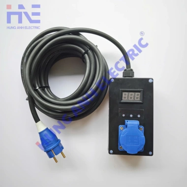Ổ Cắm Tiếp Địa & Mạch Xử Lí Sạc Xe BYD, Vinfast, Wuling Mini, JAECOO J7/OMODA - Màn Vôn, Giá 950k