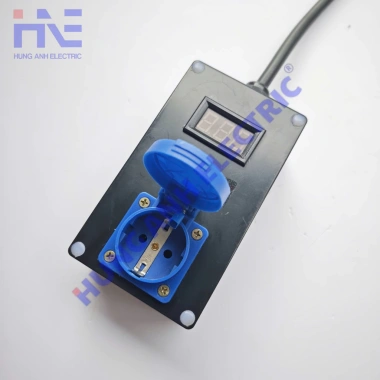 Ổ Cắm Tiếp Địa & Mạch Xử Lí Sạc Xe BYD, Vinfast, Wuling Mini, JAECOO J7/OMODA - Màn Vôn, Giá 950k