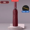 Ô che mưa 12 nan đôi chống nước, dù đi nắng 2 lớp UV, nút bấm tay cầm tự động, thiết kế thông minh, độ bền cao, giá chỉ 129k 10