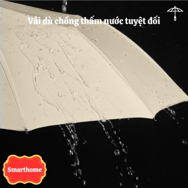 Ô che mưa KAW 24 nan gấp gọn, chắc chắn, chịu gió bão, chống thấm nước, UV, tán rộng 4