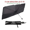 Ô Che Nắng Ô Tô Kính Lái Phủ Bạc Cao Cấp - Chống Nắng, UV Hiệu Quả, Logo Xe - 110k
