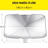 Ô Che Nắng Ô Tô Kính Lái Phủ Bạc Cao Cấp - Chống Nắng, UV Hiệu Quả, Logo Xe - 110k 5